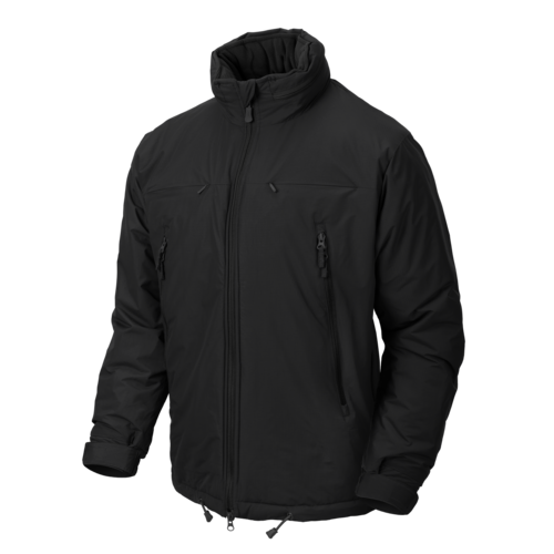 Kurtka Helikon HUSKY Tactical Winter czarna – widok z przodu