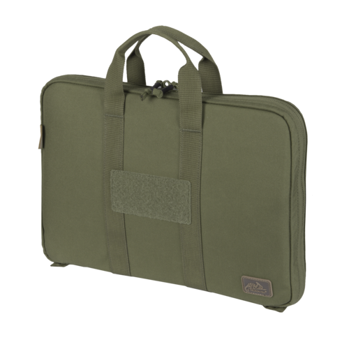 pokrowiec Helikon Double Pistol Wallet Olive Green widok z zewnątrz