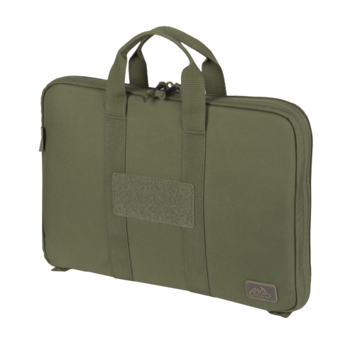 pokrowiec Helikon Double Pistol Wallet Olive Green widok z zewnątrz