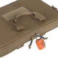 pokrowiec Helikon Double Pistol Wallet Olive z widocznymi zamkami YKK