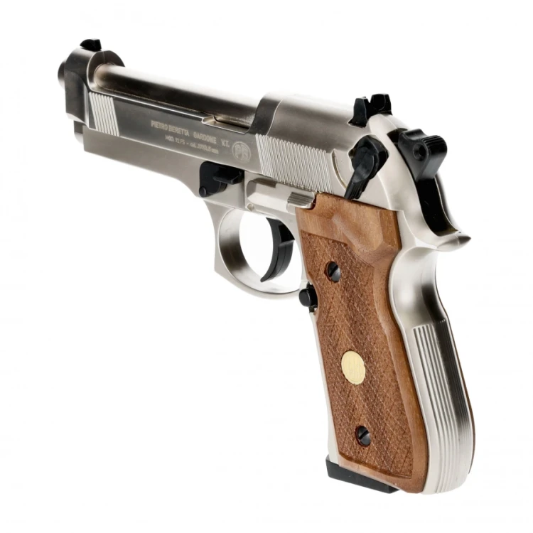 drewniane okładziny chwytu pistoletu Beretta M92 FS nickel wood
