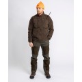 strona brązowa kurtki polarowej PINEWOOD FURUDAL