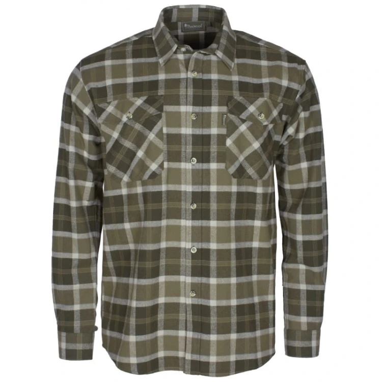 Koszula Harjedalen-AW21 9026 GREEN-M – widok ogólny