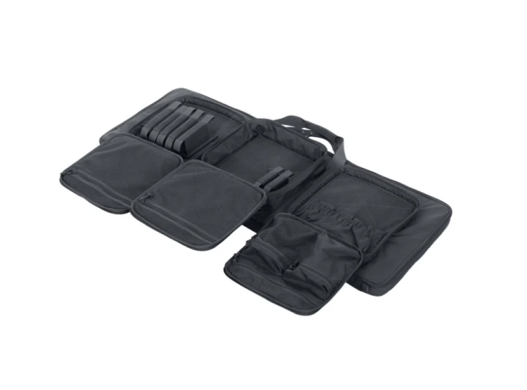 trzy zewnętrzne kieszenie pokrowca Double Upper Rifle Bag Shadow Grey