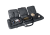 trzy zewnętrzne kieszenie pokrowca Double Upper Rifle Bag Shadow Grey