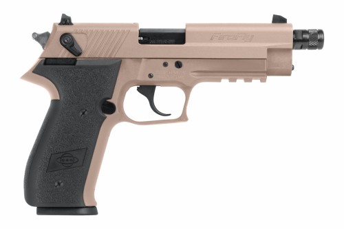Pistolet GSG Fire Fly Piaskowy SD - gwint 22lr