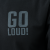 detal materiału bawełnianego w longsleeve Direct Action NO LOUD