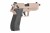 Pistolet GSG Fire Fly Piaskowy SD - gwint 22lr