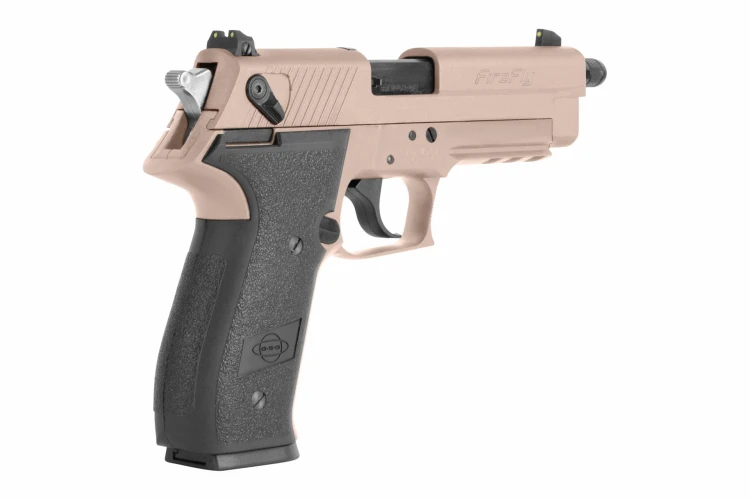 Pistolet GSG Fire Fly Piaskowy SD - gwint 22lr
