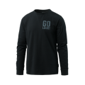 longsleeve Direct Action NO LOUD cotton black widok z przodu