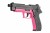 GSG Fire Fly Pink z gwintowaną lufą – ujęcie frontowe