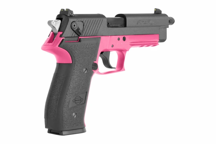 Chwyt pistoletu GSG Fire Fly SD Pink – zbliżenie tekstury