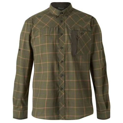 koszula Pinewood Wolf 5329 Green Terracota widok z przodu