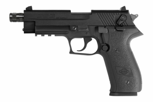 Pistolet GSG Fire Fly Czarny SD - gwint 22lr
