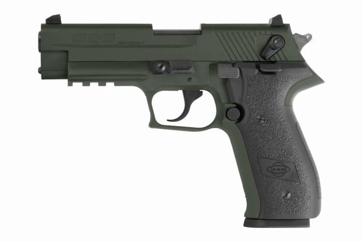 Pistolet GSG Fire Fly Zielony 22lr