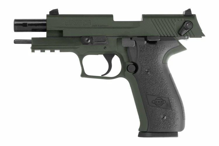 Pistolet GSG Fire Fly Zielony 22lr