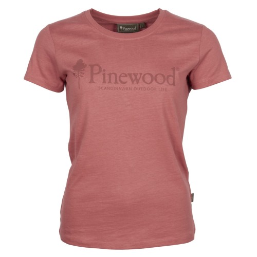 Koszulka Pinewood damska Outdoor 3445 różowa XXL – widok ogólny