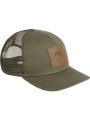 tył czapki Blaser ze skórzanym znaczkiem z regulacją snapback