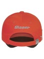 zbliżenie na haftowane logo Blaser gali na czapce Blaser Driven Hunt