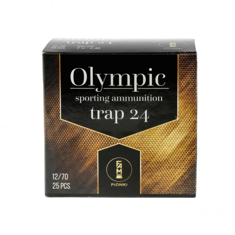 amunicja 12/70 FAM PION 24g Olympic Trap 7,5-2,40 paczka 25 sztuk