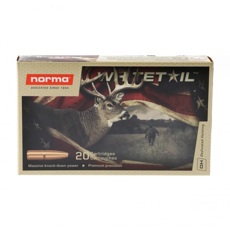 amunicja 8x57JS Norma Whitetail 12,7 g 196 gr SP paczka 20 sztuk