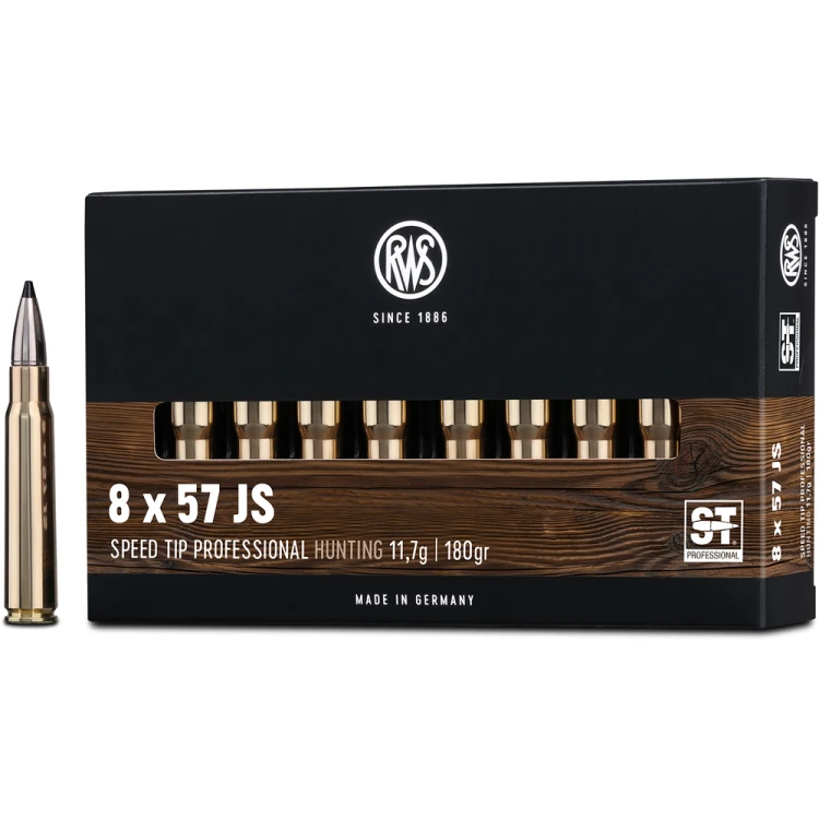 AMUNICJA 8X57 JS RWS 11,7G ST Speed TIP Prof.
