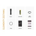 Latarka Fenix E01 V2.0 czarna – prezentacja zestawu