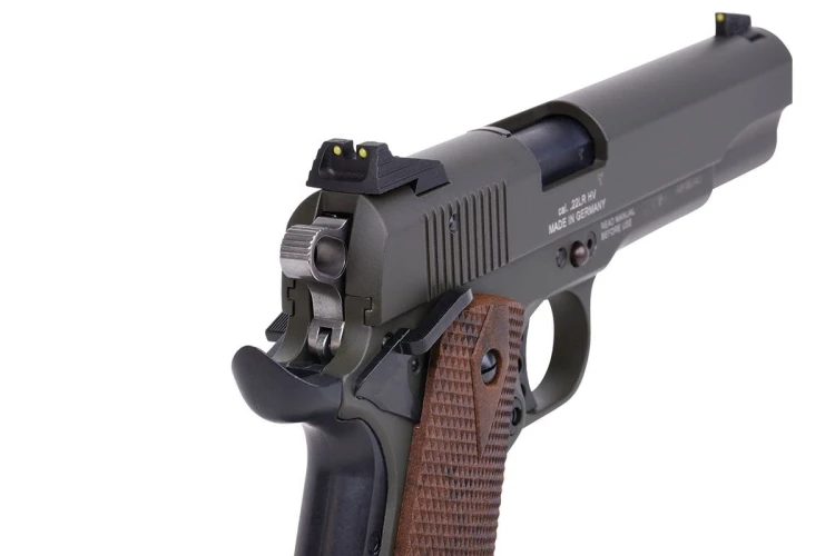 Pistolet GSG 1911 Zielony SD - gwint 22lr