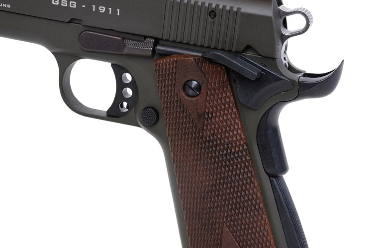 Pistolet GSG 1911 Zielony SD - gwint 22lr