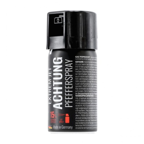 gaz pieprzowy Achtung eXtrem Jet 40 ml widok z boku