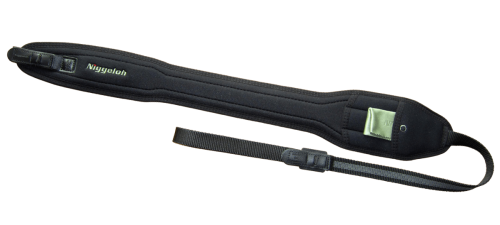 pasek do broni neopren czarny QR Niggeloh widok z boku