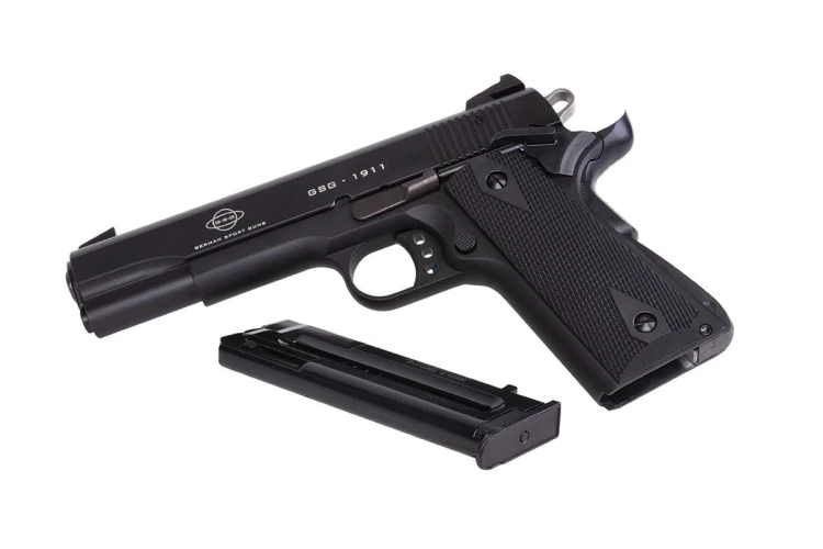Pistolet GSG 1911 Czarny SD - gwint 22lr