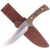 Nóż Muela Jabali Brown Micarta, Satin 170mm – nóż z pokrowcem