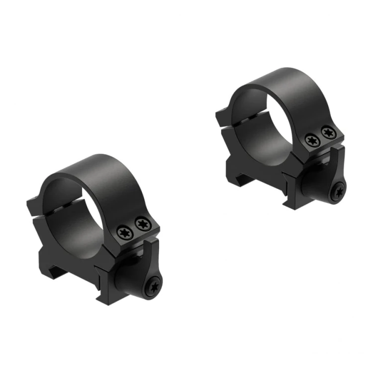 Montaż Leupold QRW2 1 cal niski – widok z przodu