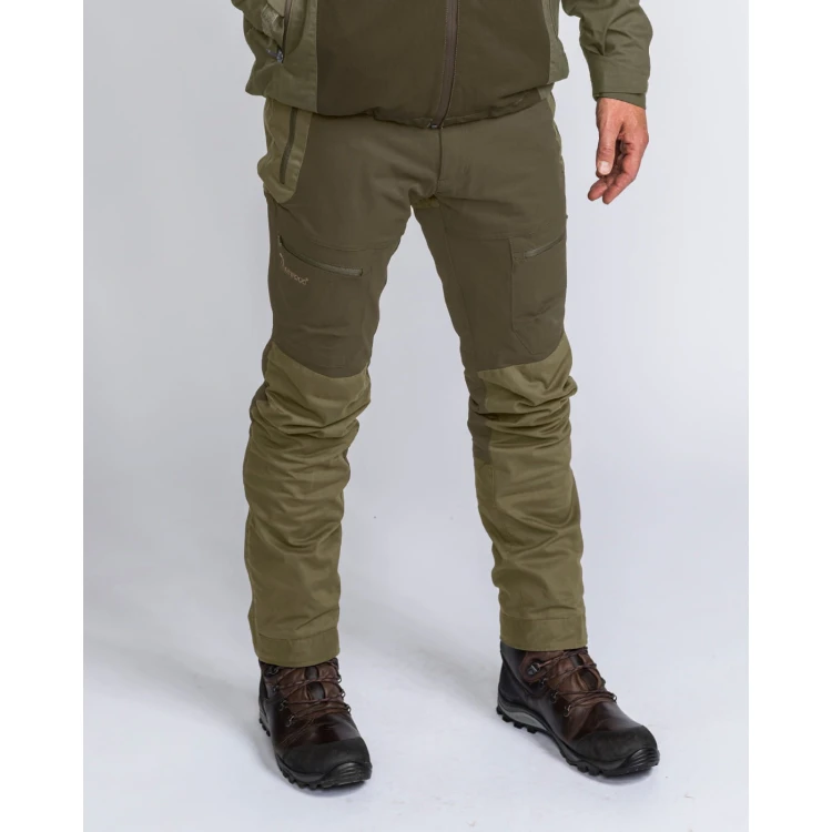 Spodnie Finnveden Hybrid Ext 5302 D. Olive 52 – widok z przodu