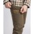 Spodnie Pinewood Earth Brown – detal materiału i szwów