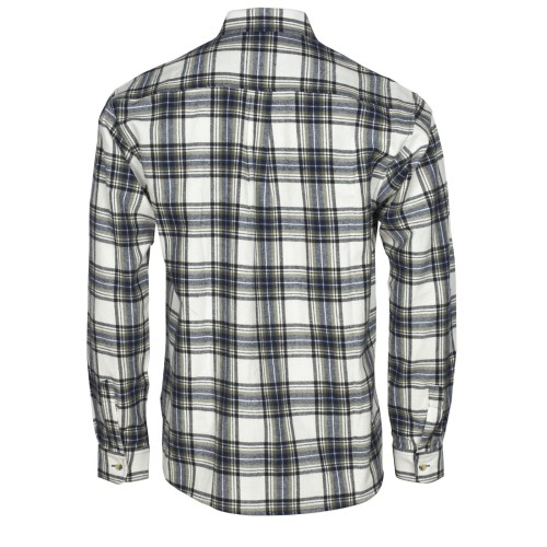 Flanelowa koszula Pinewood Harjedalen – czarno-biała krata S