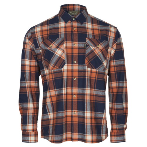 Koszula Pinewood Harjedalen 9026 Navy Orange XL – widok z przodu