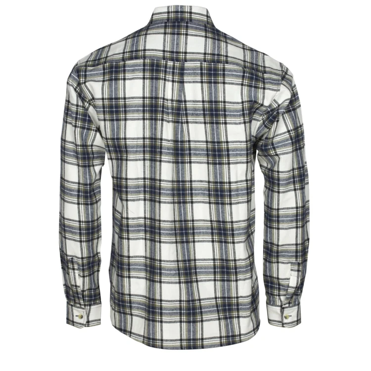 Pinewood Harjedalen 9026 BLK/Whi – flanelowa koszula w czarno–białą kratę M