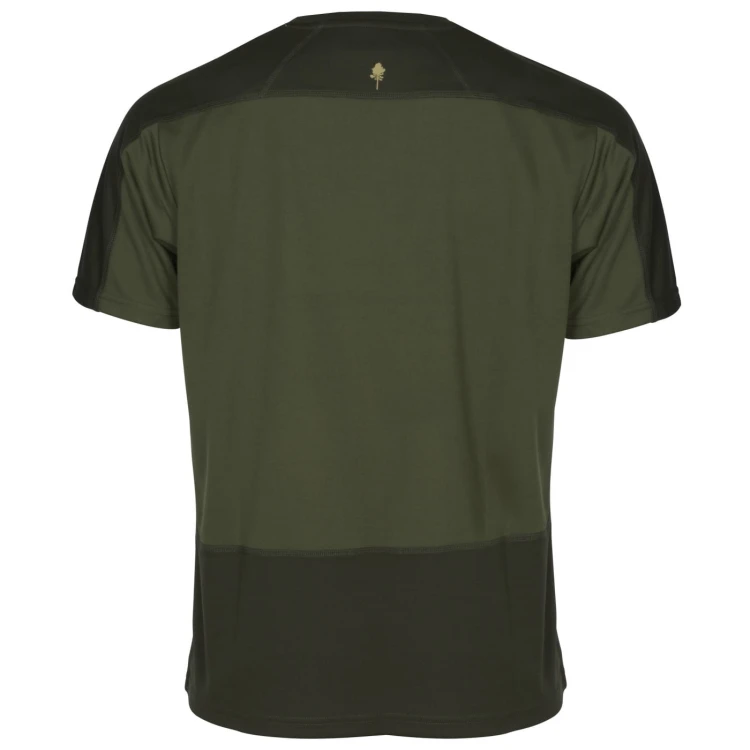 Function 5322 Moss Green M – widok z tyłu koszulki