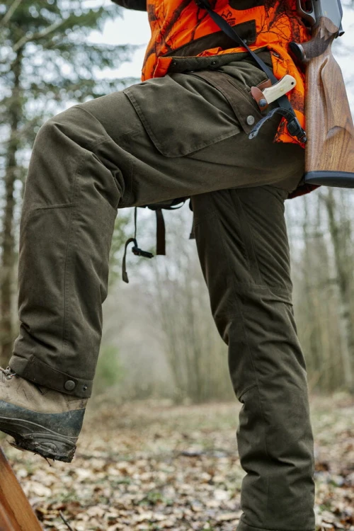 detal kieszeni kurtki Deerhunter Eagle 5785 pomarańczowej