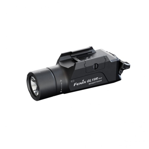 Fenix GL19R V2.0 – latarka taktyczna do broni widok boczny