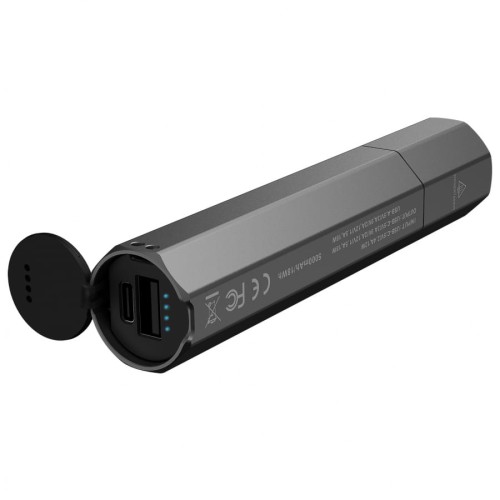 Fenix E-CP czarna – latarka LED z funkcją powerbanku