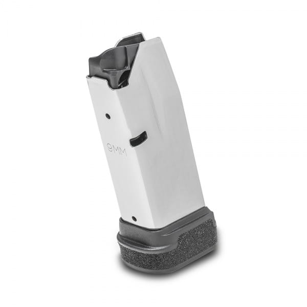 Magazynek H11 Hellcat 13NB ze stopką +2 9mm – widok z przodu