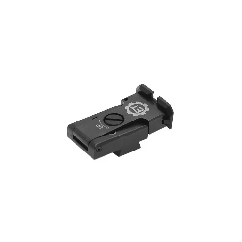 Eemann Tech CZ 75 – regulowana szczerbina w zbliżeniu