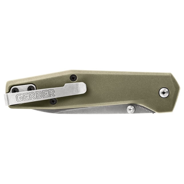 Nóż Gerber Fuse sage green – praktyczny nóż składany do outdooru