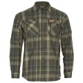 Koszula Pinewood Lappland Flannel 5487 Green Brown M – widok z przodu