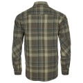 Pinewood Flannel 5487 – widok z tyłu koszuli Green Brown L