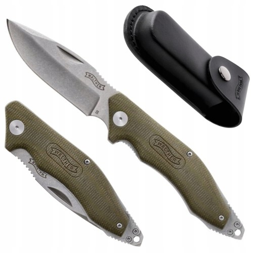 Walther GNK 2 – nóż składany EDC w kolorze zielonym