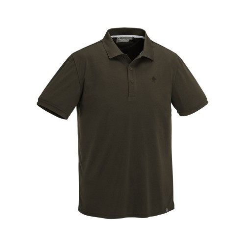 Koszulka Pinewood Polo Ramsey Coolmax 9458 BROWN L – widok z przodu